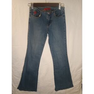 Bongo Jeans Size 3. V Cut In The Front. Flared Legs.